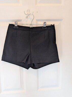 H&M Black Tailored Shorts
